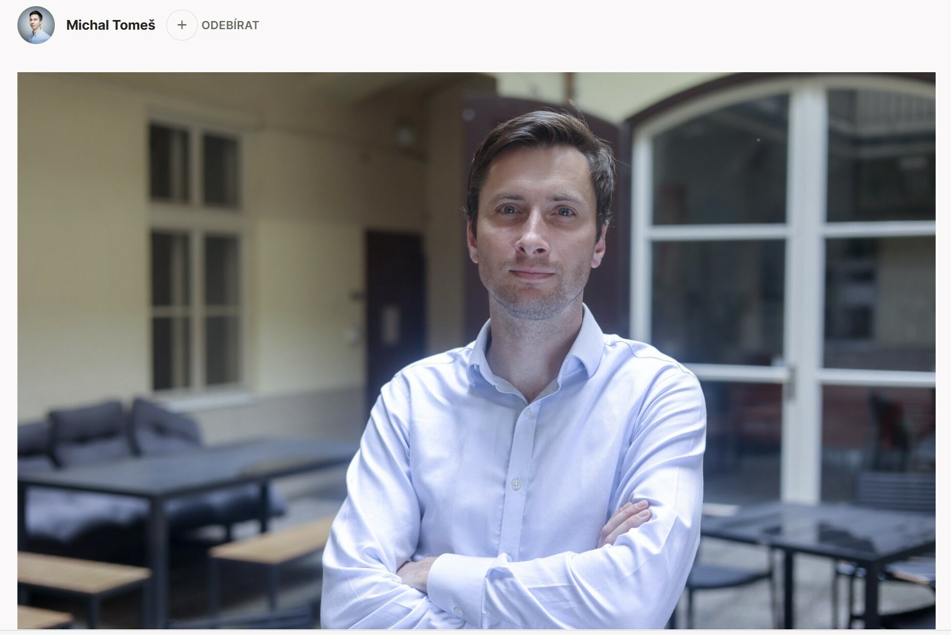 Aleš Bělohradský v Deníku N