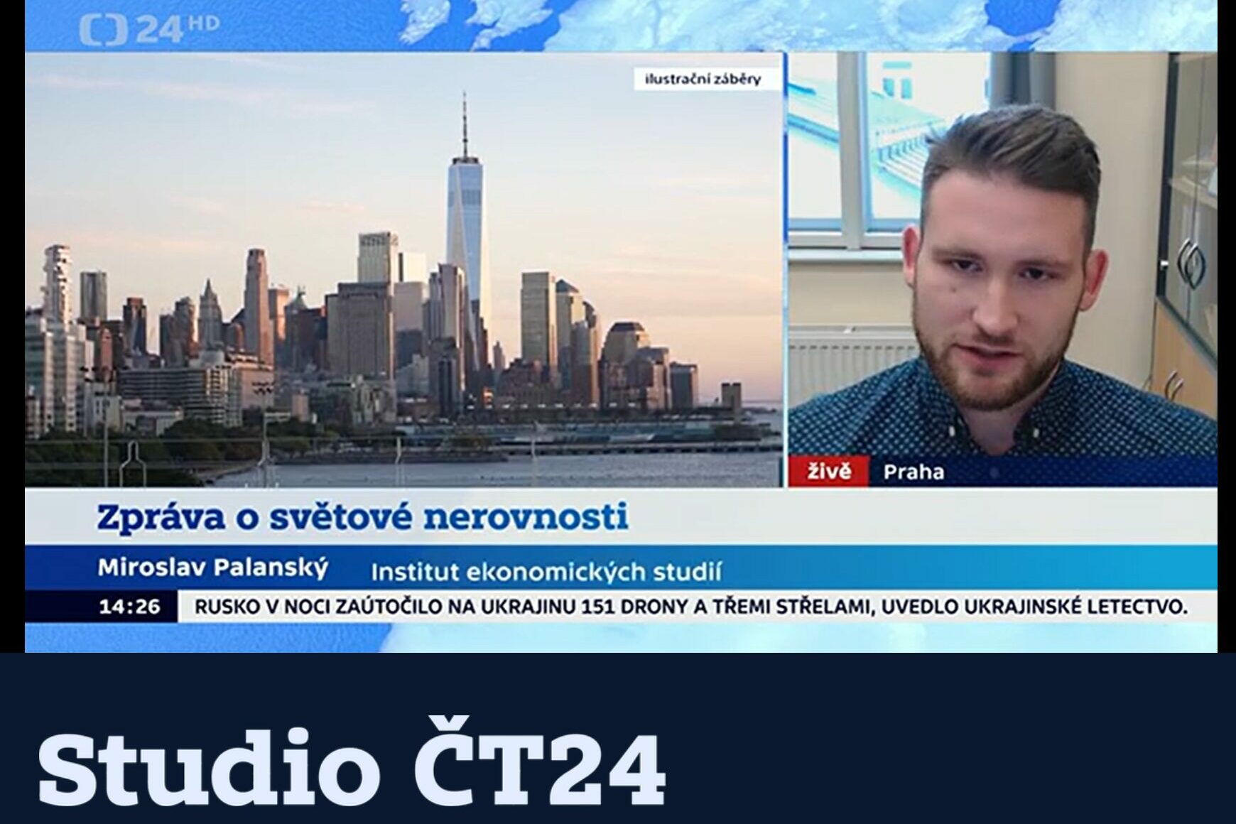 Míra Palanský na ČT24