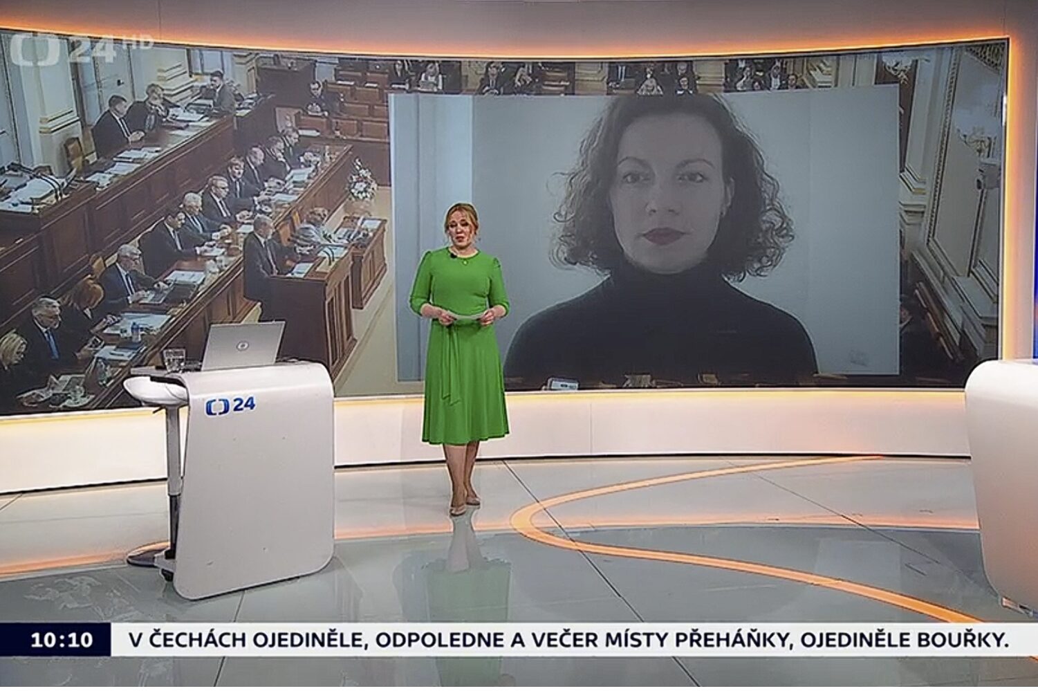Markéta Malá na ČT24