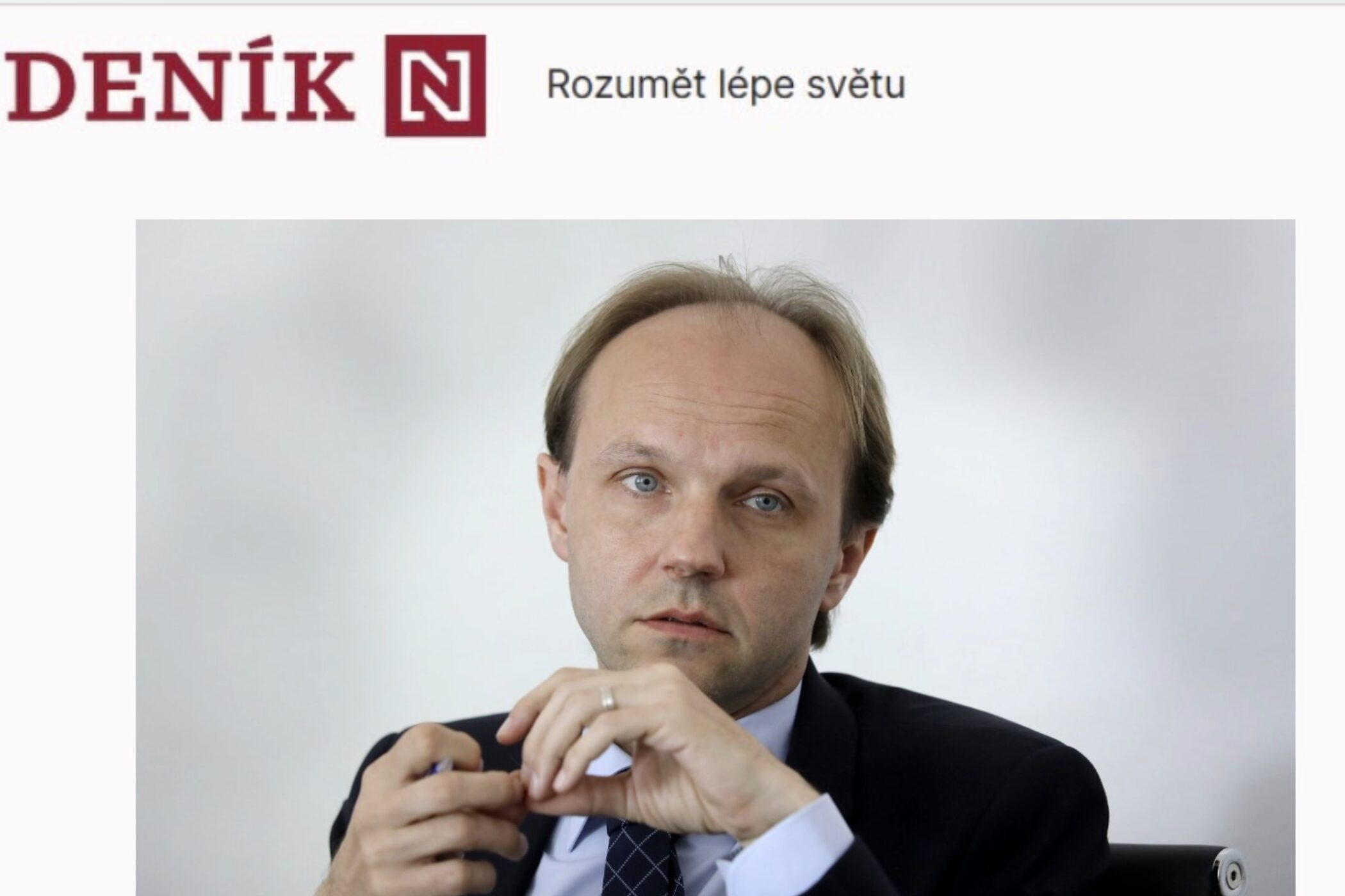 Jan Pavel v Deníku N